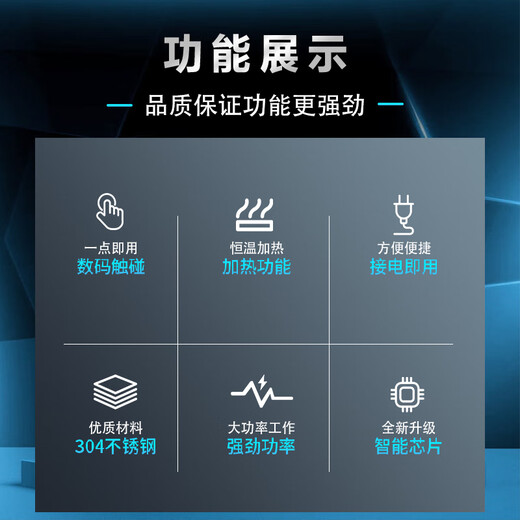 洁贝智工业级超声波清洗机大功率清洗器商用级汽修五金除油污大型清洁器 JB1048: 175L/2880W 工业级超声波清洗机