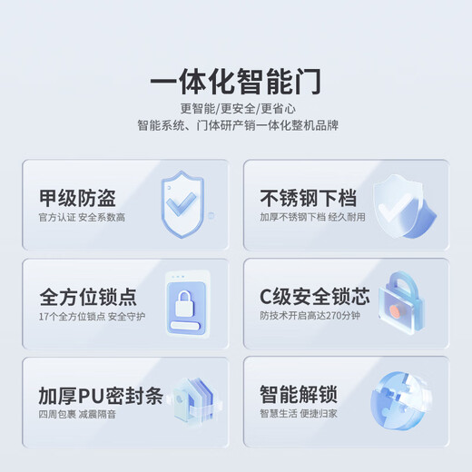 欧帝乐（OUDILE）新款通风4级防盗门入户门+透气门窗隐藏加高安全门+指纹智能锁 可视猫眼锁 2150*1050/2250*960