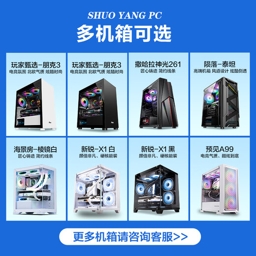 Shuoyang DIY assembly machine, optional hardware, customized host upgrade configuration (no delivery will be made without contacting customer service) 10 upgrades