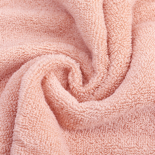 Jieyu 2 pieces pure cotton face towel household soft absorbent cotton bath towel skin large face towel pure cotton face towel (beige + blue