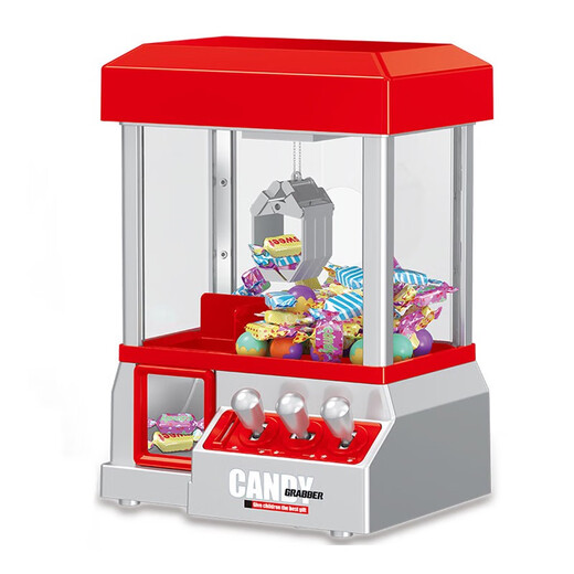 Machine électrique mini-griffes à télécommande 756 Machine de saisie d'objet pour enfants Clip de poupée saisir la machine à griffe de monnaie à balles, 3 pack de batterie n ° 1 en métal nu, poupée ne pas inclure