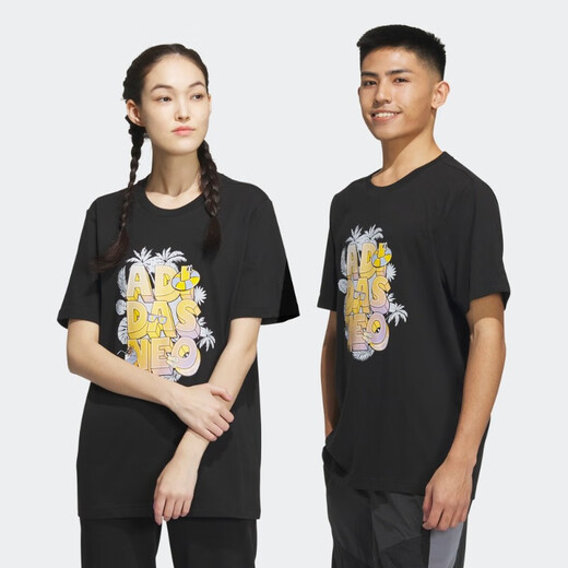 阿迪达斯NEO男女运动短袖T恤 IP3884&IP3885&IP3887 IP3885 M