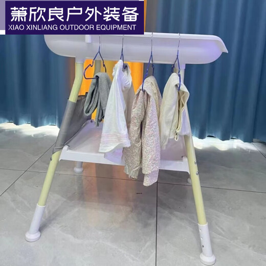 创京懿选婴儿尿布台婴儿床一体 换可水洗移动洗澡新生儿多功能护理台宝宝 活动款无调高低调节