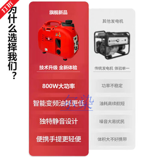 
XMSJ electric vehicle enhanced range extender portable bottle charging two-wheel three-wheel 48v60v72V volt generator Baique 4872v general new super small mini