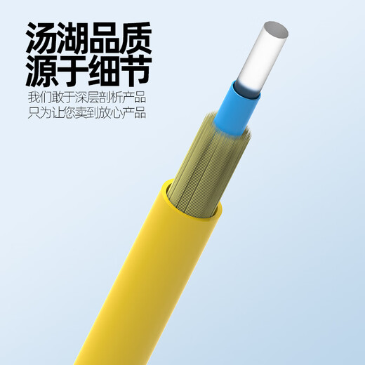 Tanghu Telecom-grade single-mode SC-SC fiber optic jumper 3 meters FC/ST/LC pigtail 5/10/15m fiber optic cable can be customized in different lengths new SC-FC single-mode single core 3.0 3 meters