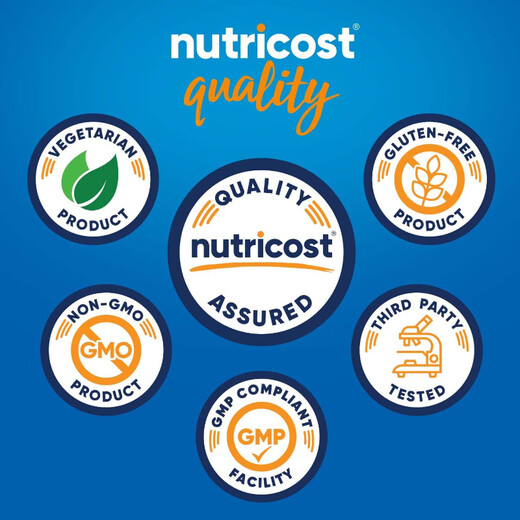 Nutricost Quercetin + Bromelankapseln klare Lungen und nähre Lungen Quercetin High -Inhalt 880 mg aus den USA 880 mg 120 Kapseln importiert