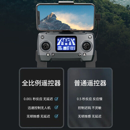 天行鹰专业航拍无人机360°避障8K高清夜视航拍三轴防抖云台20公里数字图传遥控飞机双GPS返航超长续航 无避障/20公里图传/800米高/48分钟续航 冰川灰 下单赠2年随心换+豪华大礼包 单电套餐【顺丰速发】