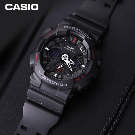 CASIO watch men's G-SHOCK sports electronic Japanese and Korean watch gift box model New Year gift for boyfriend GA-120-1A