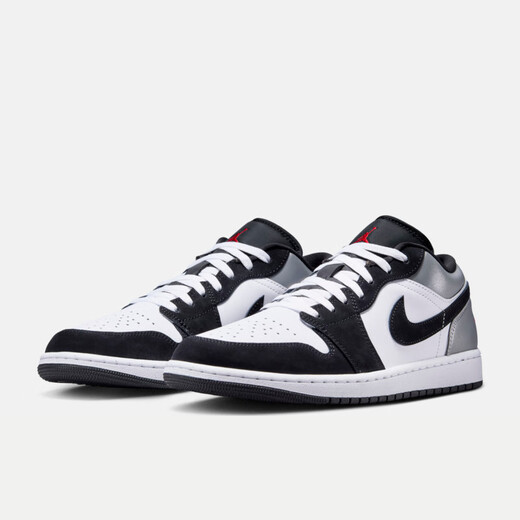 Nike Nike Men's Casual Shoes Jordan AJ1 Jordan 1 Low Top Sneakers HF3148-106 Negro Blanco Gris 44