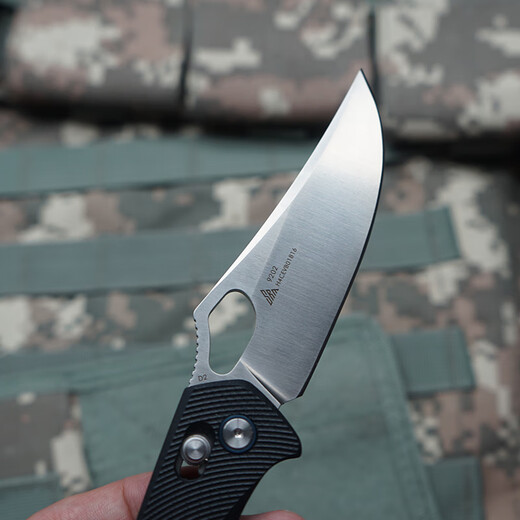 Zhenyuanxing Sanblade Wood 9201 Klappmesser Außenmesser Schwarz G10 Griff 10cr15comov Stahl tragbares Messer 9202 Schwarz G10