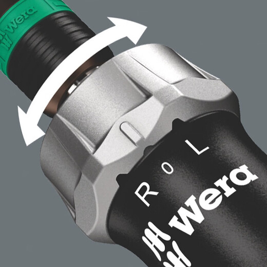 维拉德国Wera 816RA 826T 813R 817R快速螺丝刀手柄4倍变速螺丝批 05057480001 (826 T)四倍速 快