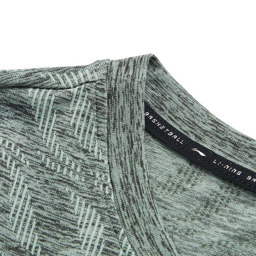 李宁（lining）【劲浪体育】专业篮球系列男子修身短袖T恤ATSU723-2 ATSU723-2 M