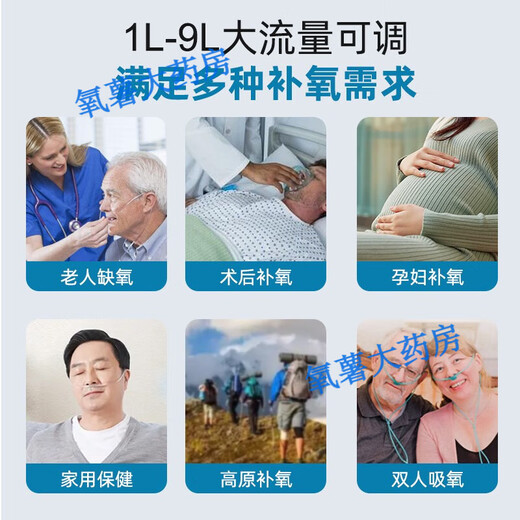 Xinnuo (xnuo) M9 medical 5L oxygen generator household atomization oxygen machine for elderly and pregnant women with hypoxia oxygen replenishment machine large medical 5L oxygen generator with atomization