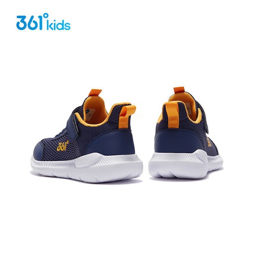 361 Children's Sports Shoes Running Shoes 2026 Summer Summer Boys and Girls 3-12 Years Old Lightweight Large Mesh Running Shoes Blue 30