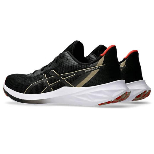 亚瑟士（asics）男鞋跑步鞋VERSABLAST轻便运动鞋透气防滑时尚耐磨训练1011B695 Black/Feather Grey 9.5=43.5码
