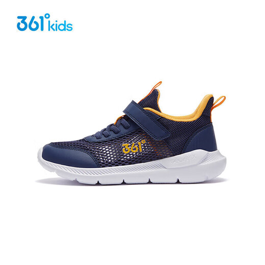 361 Kindersportschuhe Laufschuhe 2025 Sommerjungen und Mädchen 3-12 Jahre altes leichtes großes Mesh-Laufschuhe Blau 35