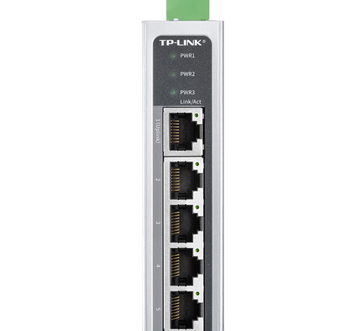 科技工业级交换机百兆千兆以太网络5口8口24口光 TL-P12200A(12V/2A普通工业交换