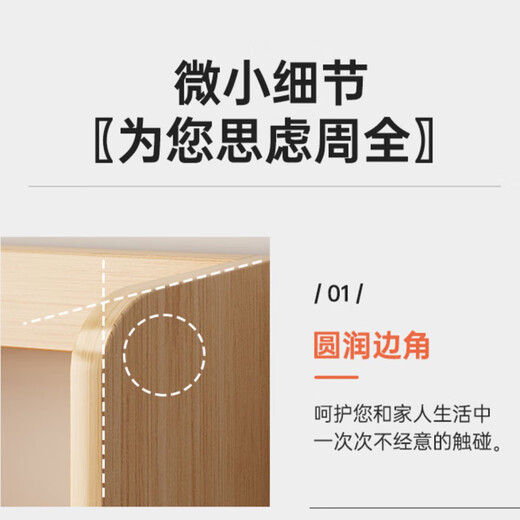 Shanshan Wooden Art Bookshelf Desktop Desktop Storage Rack Desk Multi-layer Bookcase Simple Display Rack Storage Rack Study Desk Storage Rack