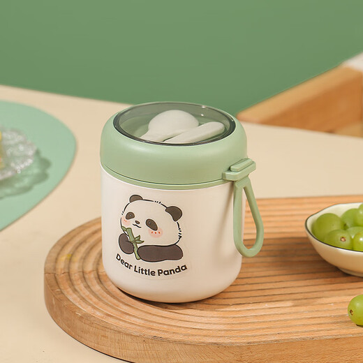 Qianliyuan Dragon Boat Festival gift practical small gift customized breakfast cup company event prizes give employee welfare souvenirs Girl + Girl stickers + insulation bag 530ml