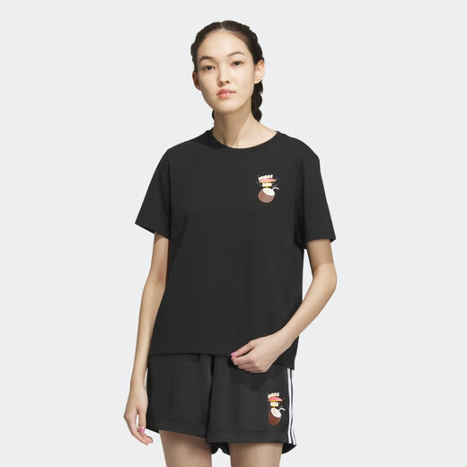 Adidas Neo Fun Printed Damens Round Neck Sport kurzärmelig T-Shirt IP3877/IP3878/IP3879/IP3880 IP3878 XXS