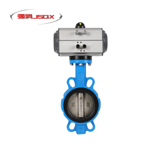 Pneumatic butterfly valve D671X pair-clip soft seal butterfly valve ductile iron pneumatic butterfly valve sewage valve shutoff valve solenoid valve