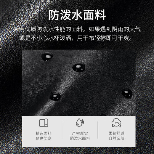 Golf (GOLF) business briefcase men's first-layer cowhide handbag men's 15-inch computer bag briefcase gift for boyfriend