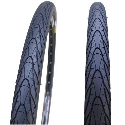CST Zhengxin Shark Fin C1698 Mountain Bike Tire 26/27.5 inch x 1.75 Bicycle Half Bald Tire Belt Anti-sting Shark Fin 27.5x1.75 Inner Tire + Outer Tire