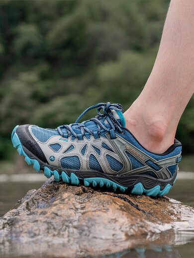 Merrell ALLOUTBLAZE men's and women's wading shoes breathable non-slip quick-drying outdoor sports river shoes black gray 40