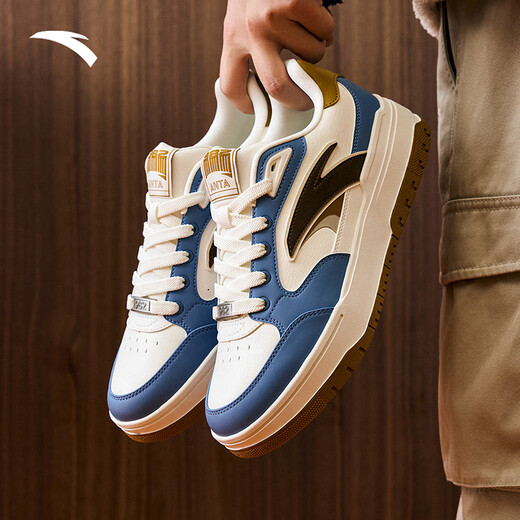 Anta 982丨Wang Yibo same style of men's shoes, classic casual shoes, thick sole small white shoes, sports shoes 112448068
