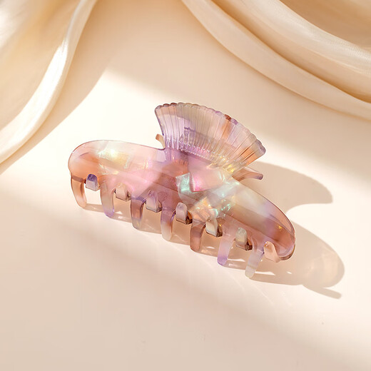 Qlady grab clip shark clip hair clip back of the head 2025 new high-end hair clip hair accessories high-end birthday gift