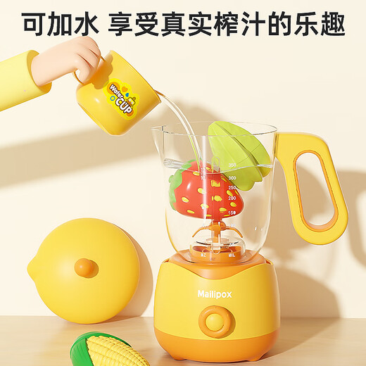 麦乐宝  MAILIPOX厨房过家家玩具仿真厨具切水果榨汁机女孩切切乐生日节日礼物