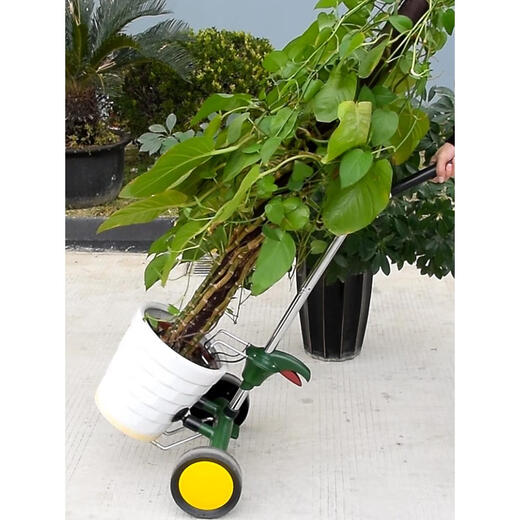 家用省力搬大花盆推车单人搬运园艺盆栽花卉绿植花盆搬运神器 花盆推车 承重65kg/盆高2575cm