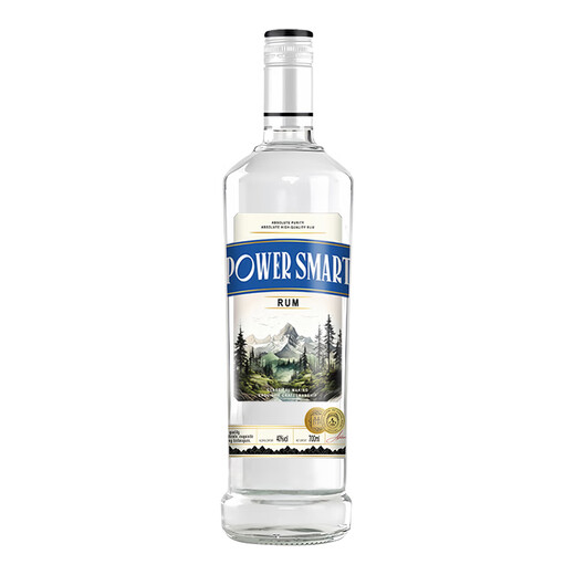 Выпекание с мощным винным ромом и смешанный белый ром Mojito Mojito Bar Base Wine 700 мл белый ром 700 мл 1 бутылка