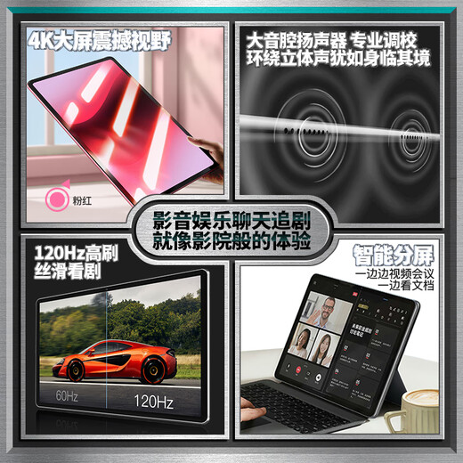 GUNCAKU's new Samsung screen 16+1024G ultra-thin tablet computer 4K ultra-clear full-fitting screen full Netcom 5Gwifi gaming office learning two-in-one tablet Pad brand new powerful ten-core A5/blue model 1TB version + free gift package + with Bluetooth keyboard + Bluetooth headset