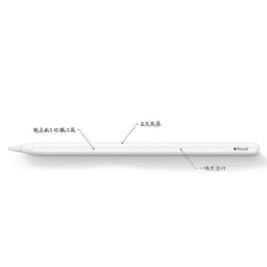 APPLE资源机 苹果 Pencil 一/二代手写笔电容笔/触控笔1/2平板电脑配件 苹果pencil二代手写笔