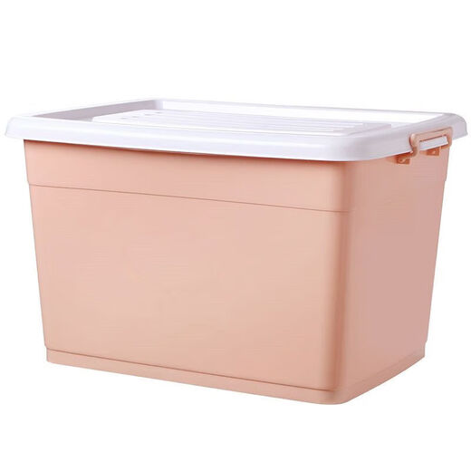 Rongtao extra large thickened plastic storage box storage box with lid storage box clothes quilt storage week sky blue three pieces for 120 students, 170 students, 250 students