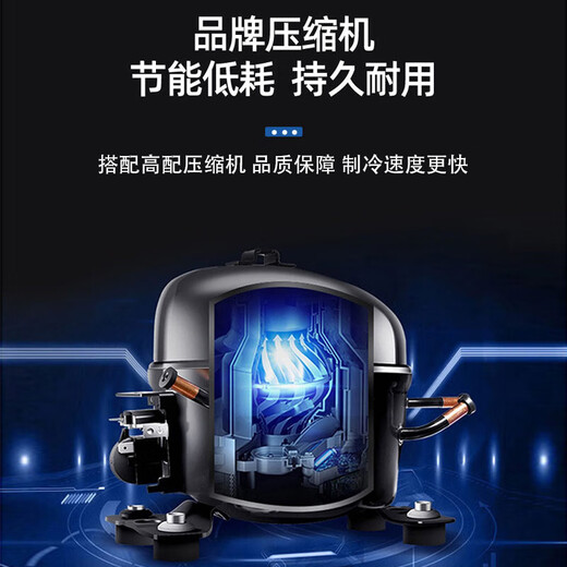 白雪雅竹冰柜商用大容量全冷冻大型冰柜家用冷藏冷冻两用卧式冷柜展示柜 688双温(冷藏+冷冻)1435x690x850