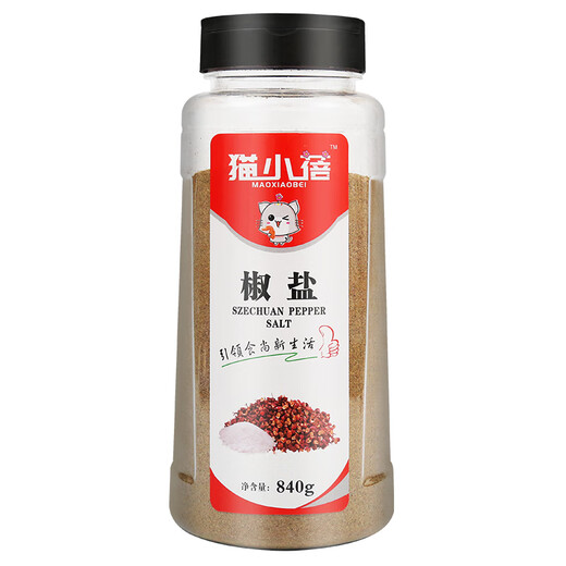 猫小蓓椒盐粉840g大瓶装 香辛料淄博烧烤调料撒料调味品腌料撒料露营