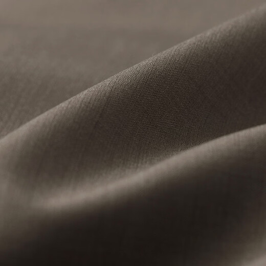 GORNIA men's business windbreaker wool lapel fashion middle-aged mid-length business jacket GBS22142280 coffee color L