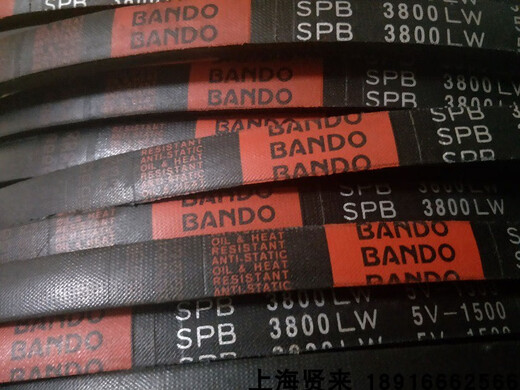 OEMG进口日本阪东BANDO三角皮带SPB3800LW坂东高速防油窄V型带5V-1500 SPB 3550 LW 5V-1400