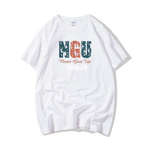 Gzat Hong Kong Brand Trendy T-shirt à manches courtes Hong Kong Kong Coton Coton à demi-manche T-shirt Summer Shirt Couple de couple T-shirt noir-687 XXL