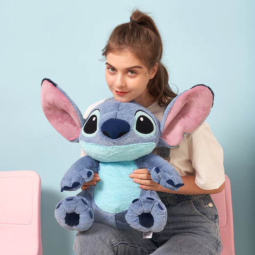 迪士尼（Disney）儿童毛绒玩具史迪奇三合一大号(玩偶+抱枕+睡毯)圣诞节礼物送女友