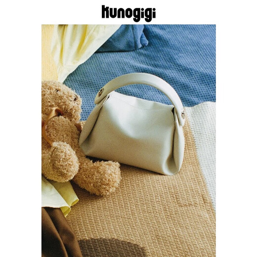 Guliangjiji Soft Cigarette Case Bag Small Portable Soft Bag Shoulder Crossbody Bag Women's White Small Bag Girls Casual Bag 2025 New White Spot