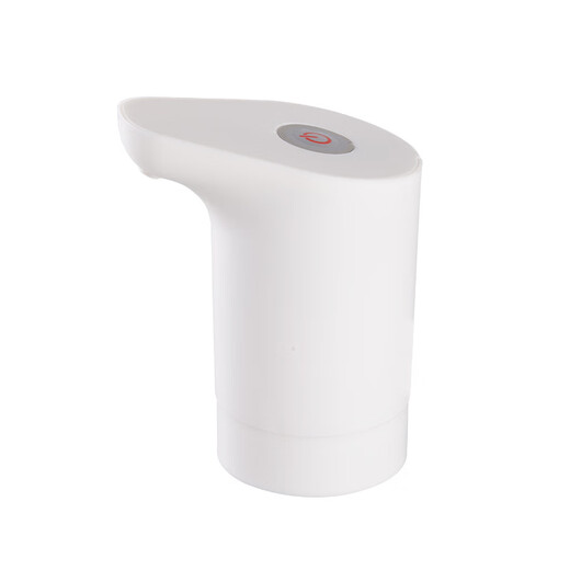 Quanjiahao smart electric water pump bottled water dispenser household charging dustproof small water dispenser manufacturer batch short mouth integrated-X01 white 100-1000 units