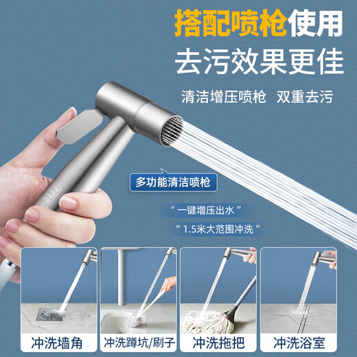 OLSA household squat toilet water tank adjustable 10L high-impact flushing tank bathroom toilet water tank A3 standard equipment + nail-free stickers