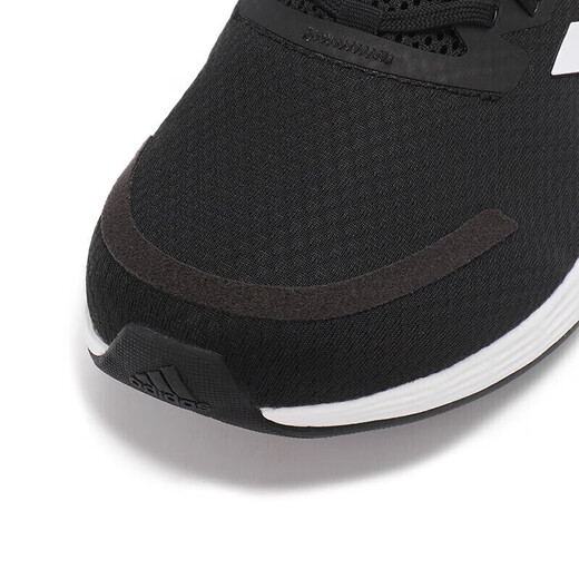 阿迪达斯 （adidas）男鞋2025夏季新款网面透气运动鞋轻便耐磨休闲鞋缓震跑步鞋 JQ9716黑色 42 (260mm)
