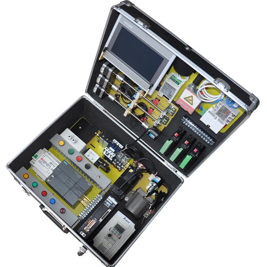ERIKOLE PLC learning chassis plc learning machine including teaching and training S7-200 SMART PLC test basic model new Siemens 7-inch 700IEV4 domestic 224