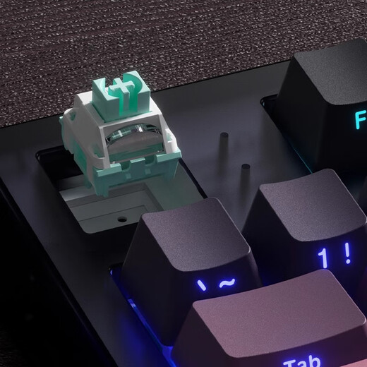 
Belly spirit mk870pro blackberry side engraved wired Bluetooth wireless mechanical keyboard customized computer game office mute [three mode] Obsidian Pro + Blackberry side engraved + Pad KTT wine red shaft [mahjong sound]