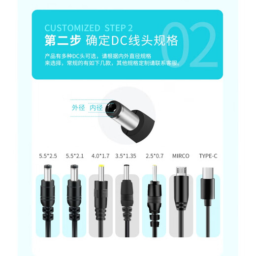 5V6V9V12V15V24V1A2A3A display audio router set-top box power adapter 3-meter cable extension 5V3A power supply (3-meter cable extension) free 2 adapters