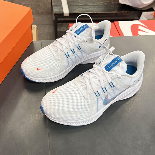 
Nike (NIKE) men's shoes spring sports shoes QUEST 4 mesh breathable lightweight cushioning running shoes trendy comfortable casual shoes da1105-101/spot speed delivery/store manager 39